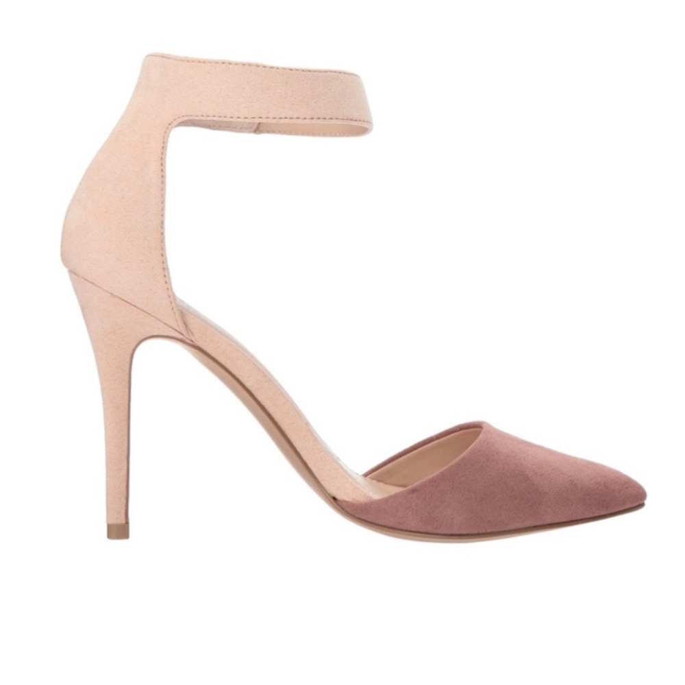 Charles David Pointer Neutral Pink Colorblock Sti… - image 2
